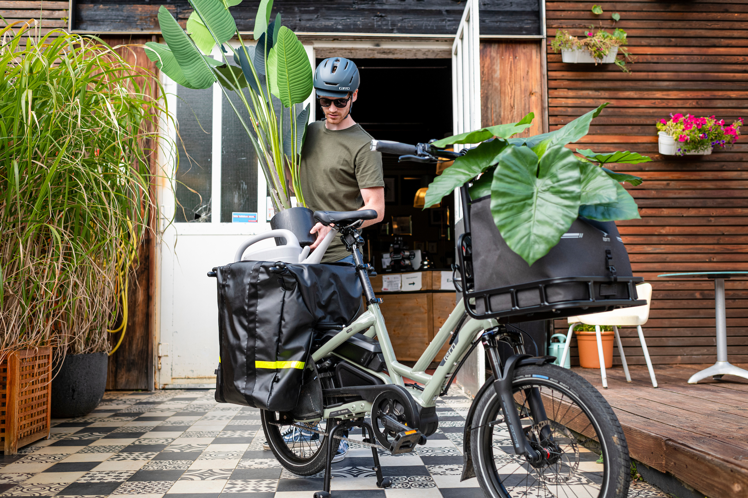 Transporter des affaires sur votre Tern HSD